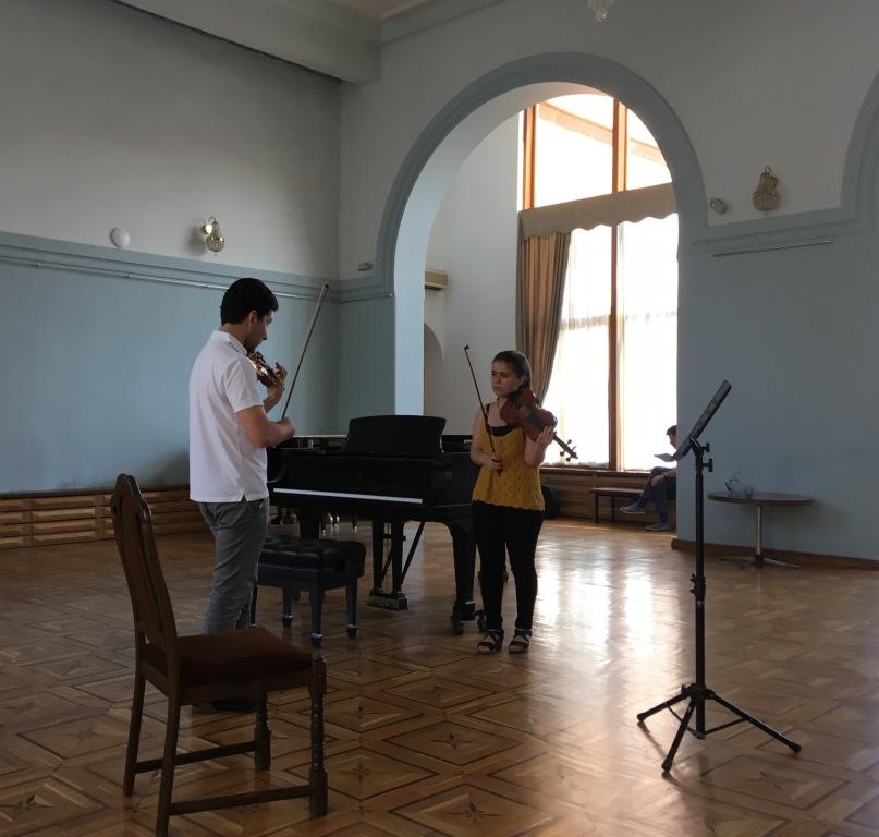 Sergey Khachatryan and Polina Sharafyan
