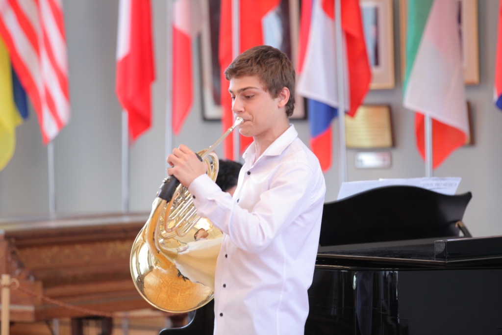 Artur Tadevosov French horn Concert day