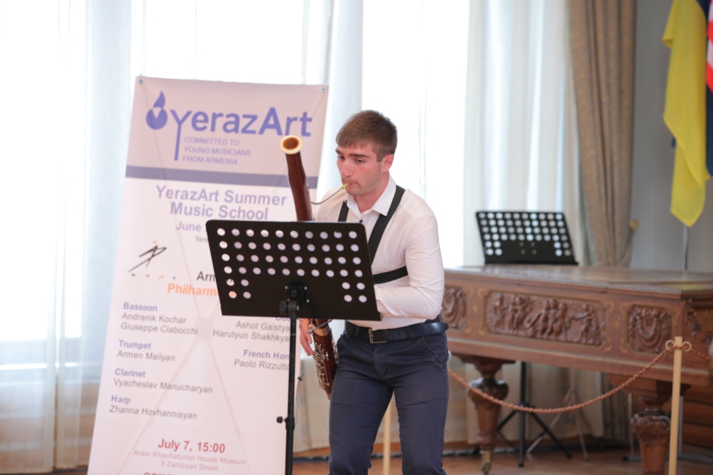 Narek Nersisyan bassoon Concert day