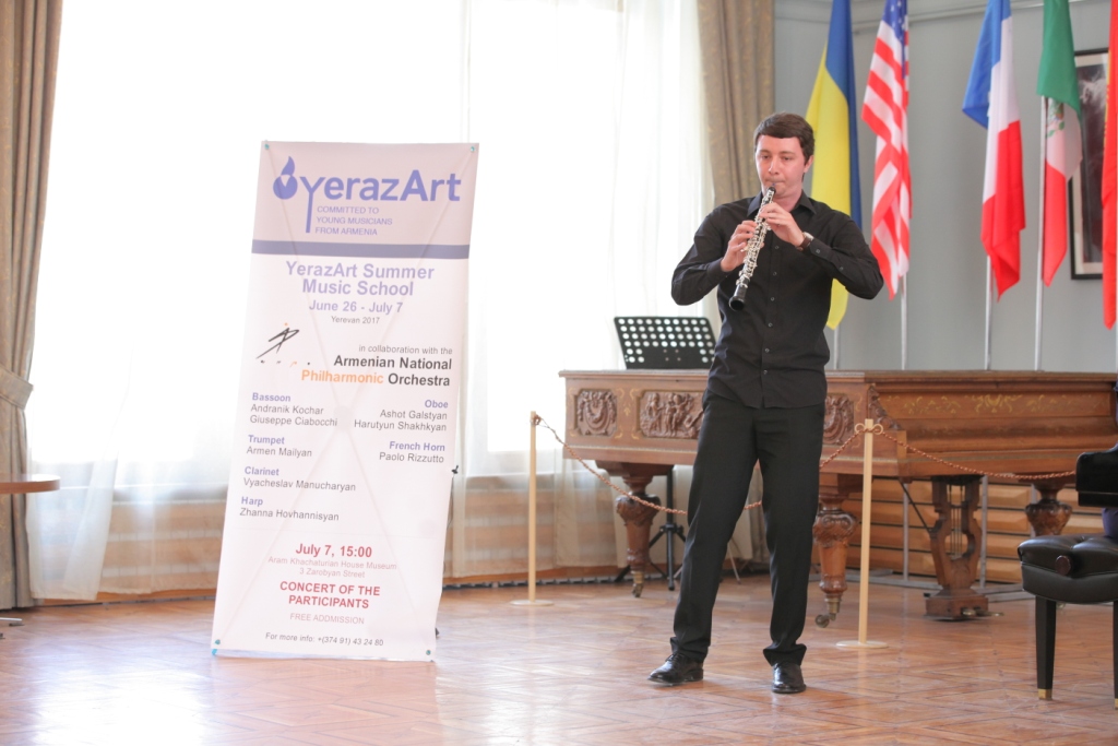 Robert Abramyan oboe Concert day