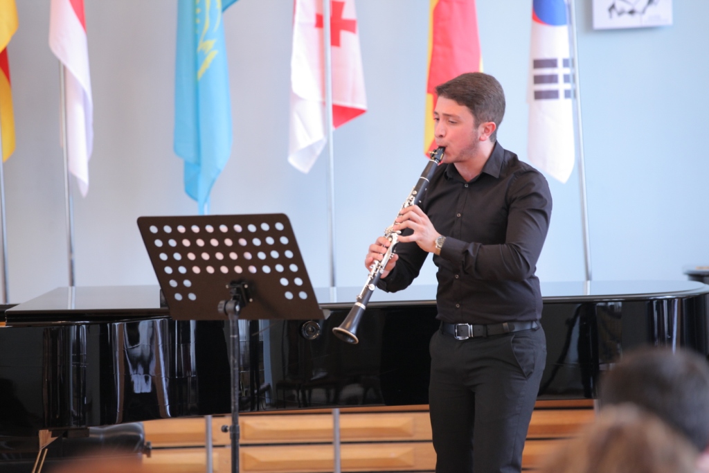 Sergey Abrahamyan clarinet Concert day